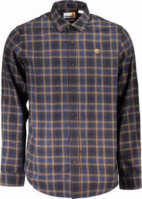 Blue Cotton Men's Shirt