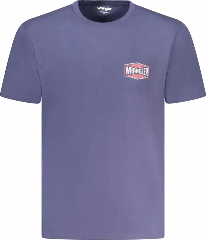 Wrangler Blu Cotton Men Shirt