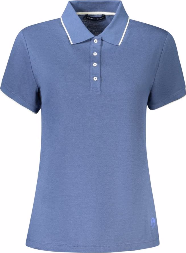 North Sails Blue Modal Women Polo Shirt