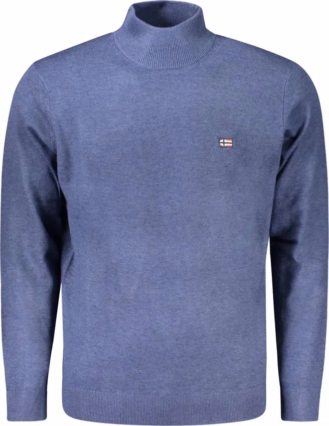 Norway 1963 Blue Polyamide Men's Sweater