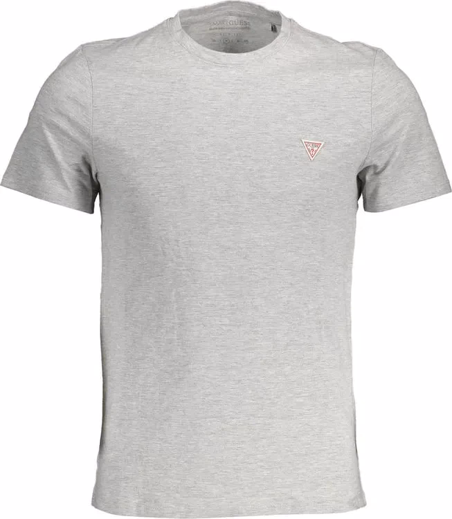 Guess Jeans Grigio Cotton Mens T-Shirt