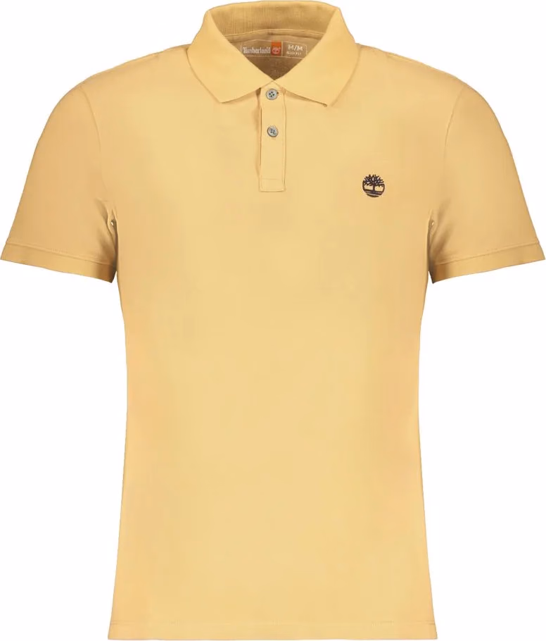 Timberland Beige Cotton Polo Shirt