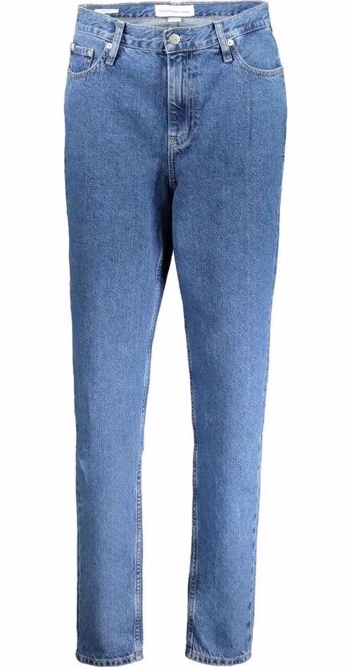 Calvin Klein Blu Cotton Womens Jeans