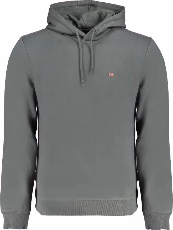 Napapijri Green Cotton Men Sweater