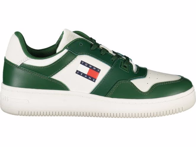 Tommy Hilfiger Verde Leather Men Sneaker