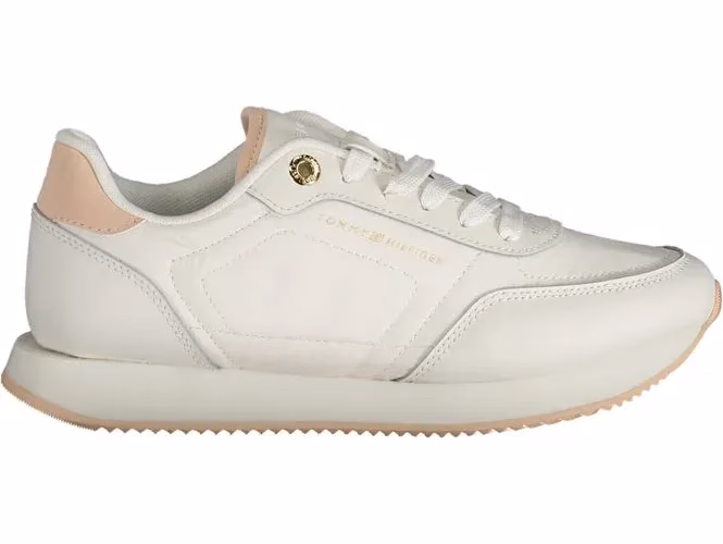 Tommy Hilfiger Bianco Leather Women Sneaker