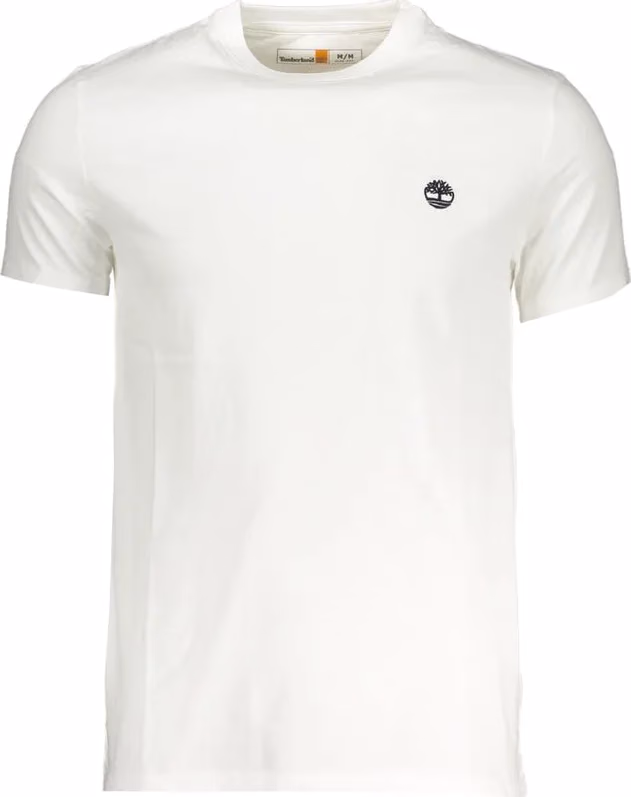 Timberland Bianco Cotton Mens T-Shirt