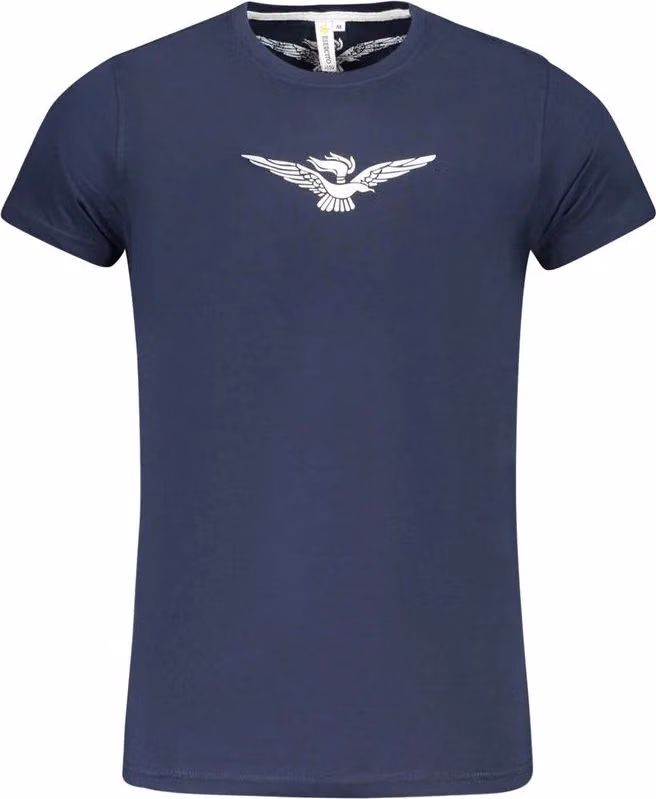 Accademia Militare Blue Cotton Men's T-Shirt