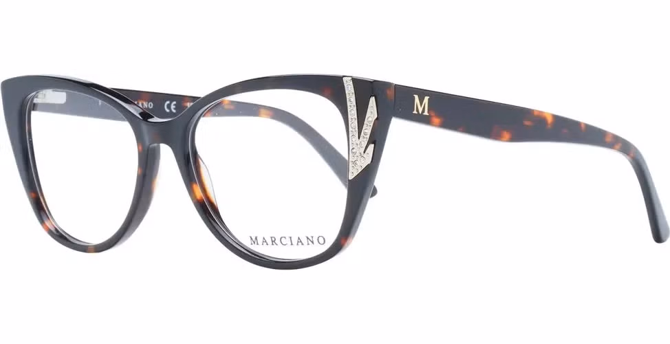 Marciano by Guess Brown Plastic Glasses (Frames)