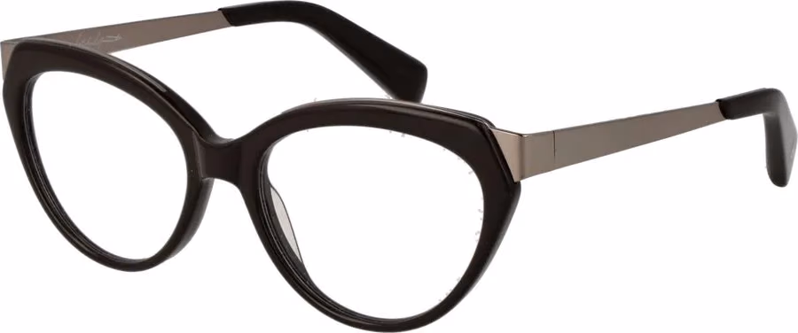 Yohji Yamamoto Brown Acetate Glasses (Frames)