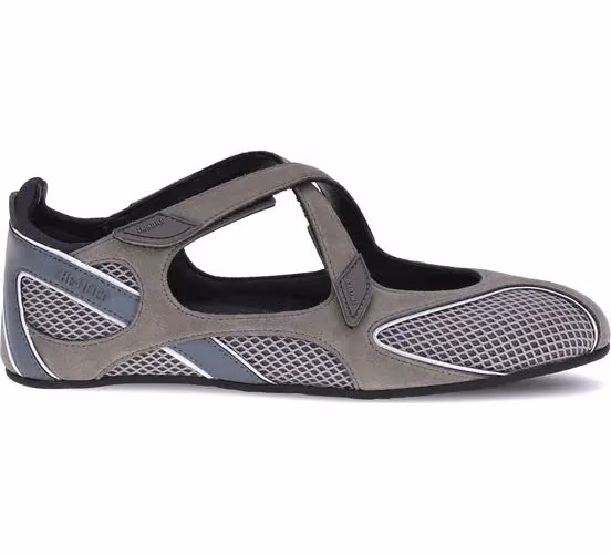 The Attico Gray Polyethylene Ballet Flats