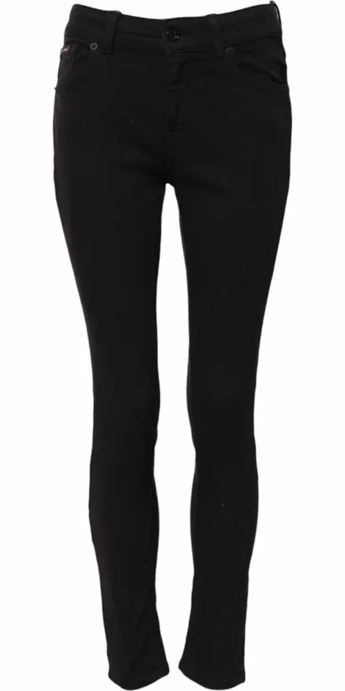 Dolce & Gabbana Black Cotton Skinny Mid Waist Denim Jeans