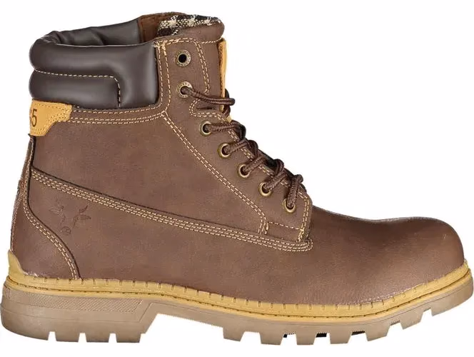 Carrera Brown Polyester Women Boot