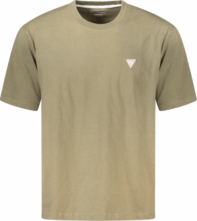 Guess Jeans Verde Cotton Male T-Shirt