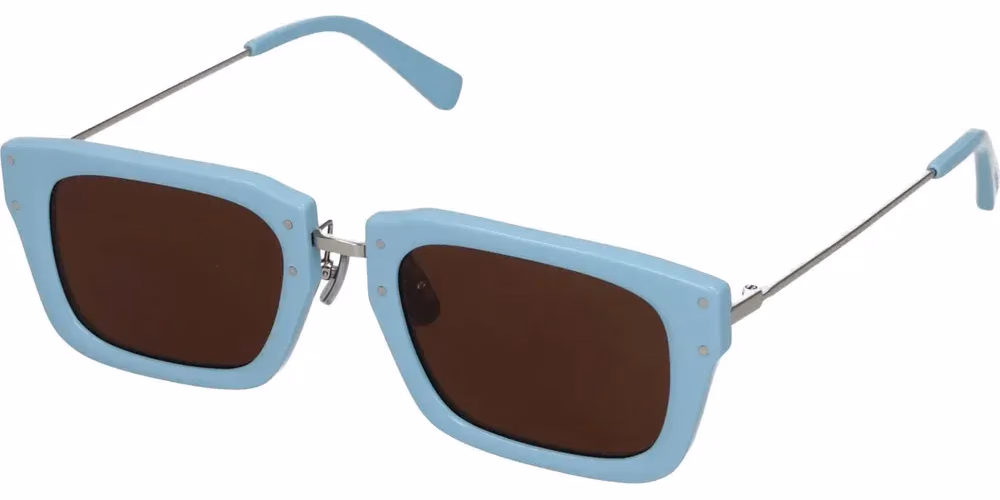 Jacquemus Light Blue Acetate Sunglasses