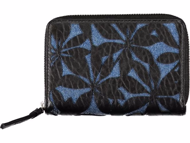 Desigual Black Polyurethane Women Wallet