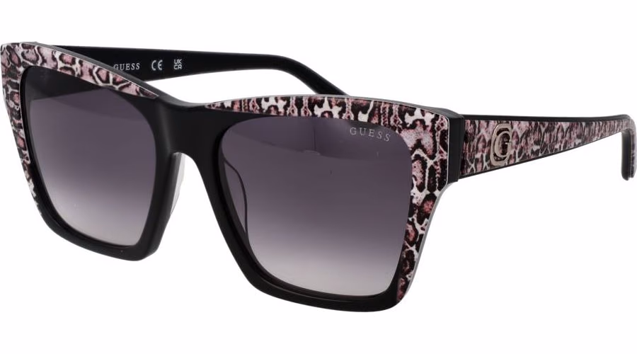Guess Black Acetate Sunglasses