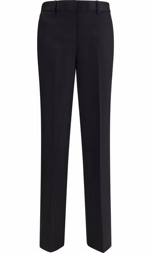 Lardini Black Wool Oves Aries Pants