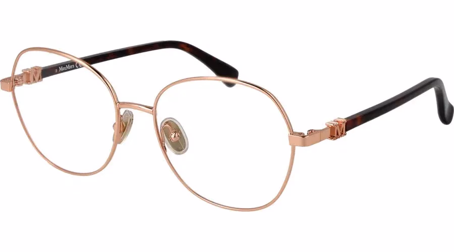 Max Mara Rose Gold Metal Glasses (Frames)
