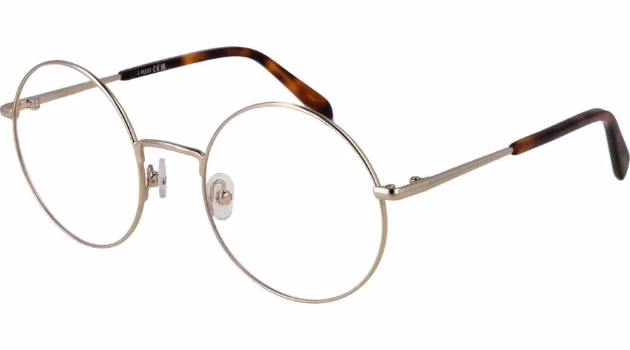 Emilio Pucci Gold Metal Glasses (Frames)