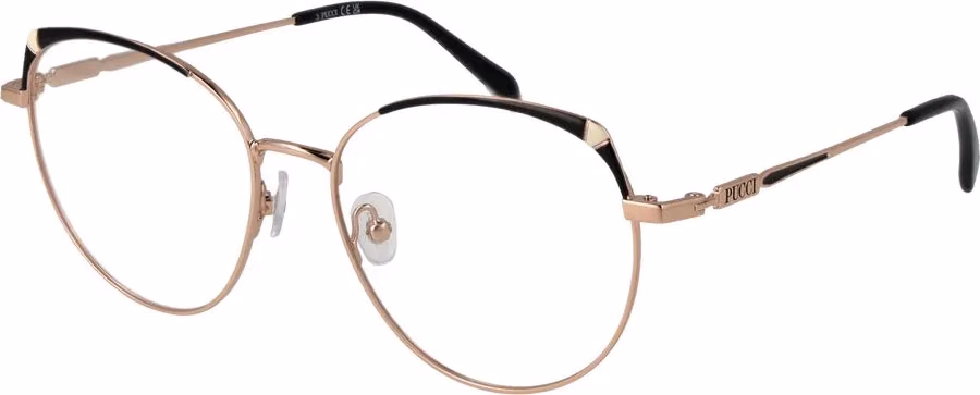 Emilio Pucci Rose Gold Metal Glasses (Frames)