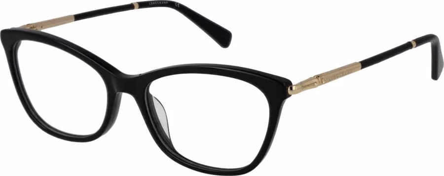 Longchamp Black Plastic Glasses (Frames)