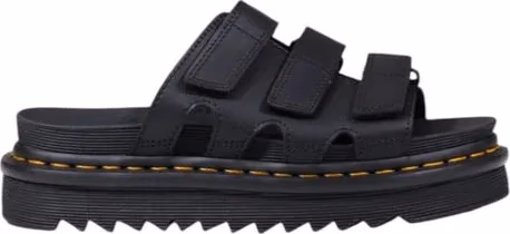 Dr. Martens Black Leather Platform Pumps