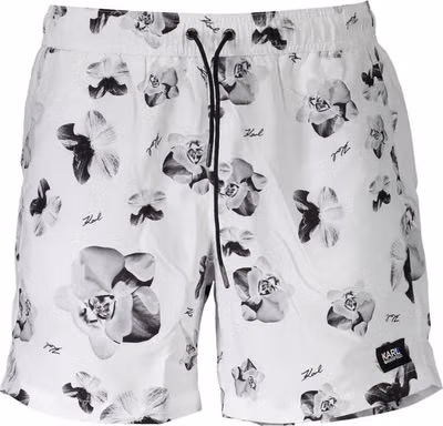 Bianco Polyester Men's Swim Boxer