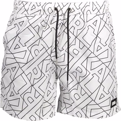 Bianco Polyester Men's Swim Boxer