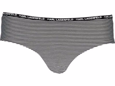Black Polyamide Women's Swim Briefs