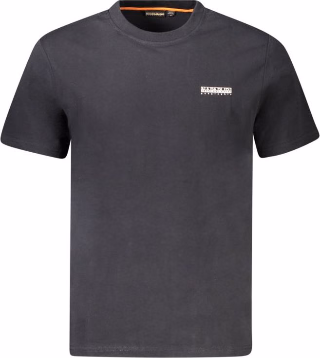 Napapijri Black Cotton Men T-Shirt
