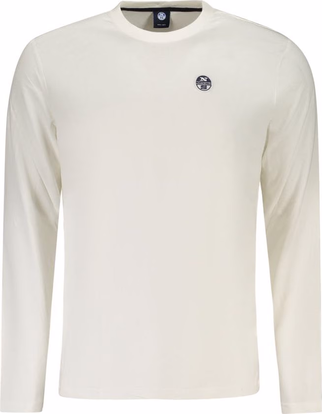 North Sails Bianco Cotton Men T-Shirt