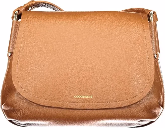 Coccinelle Marrone Leather Women Handbag