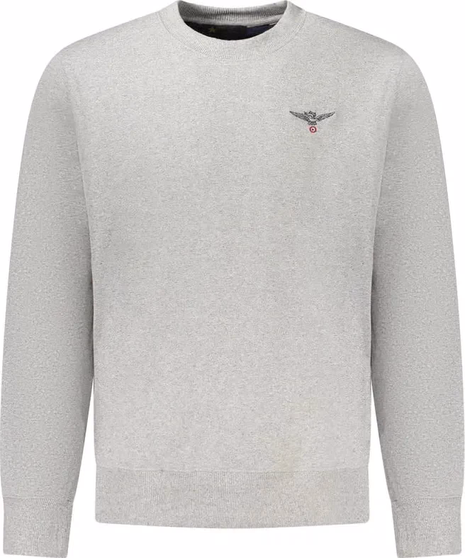 Accademia Militare Gray Cotton Men's Sweatshirt