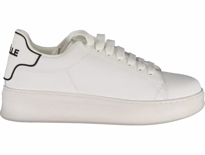 Gaelle Paris Bianco Poliuretano Men Sneaker