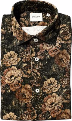 Multicolor Cotton Men's Shirt