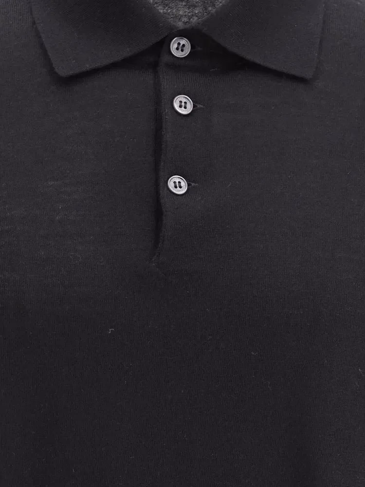 Brunello Cucinelli Black Cashmere Sweatshirt