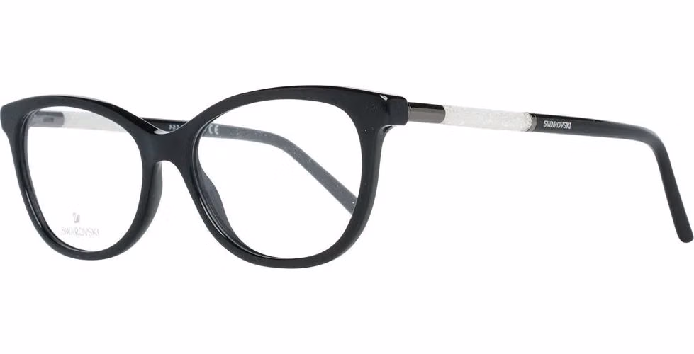 Swarovski Black Metal & Plastic Glasses (Frames)