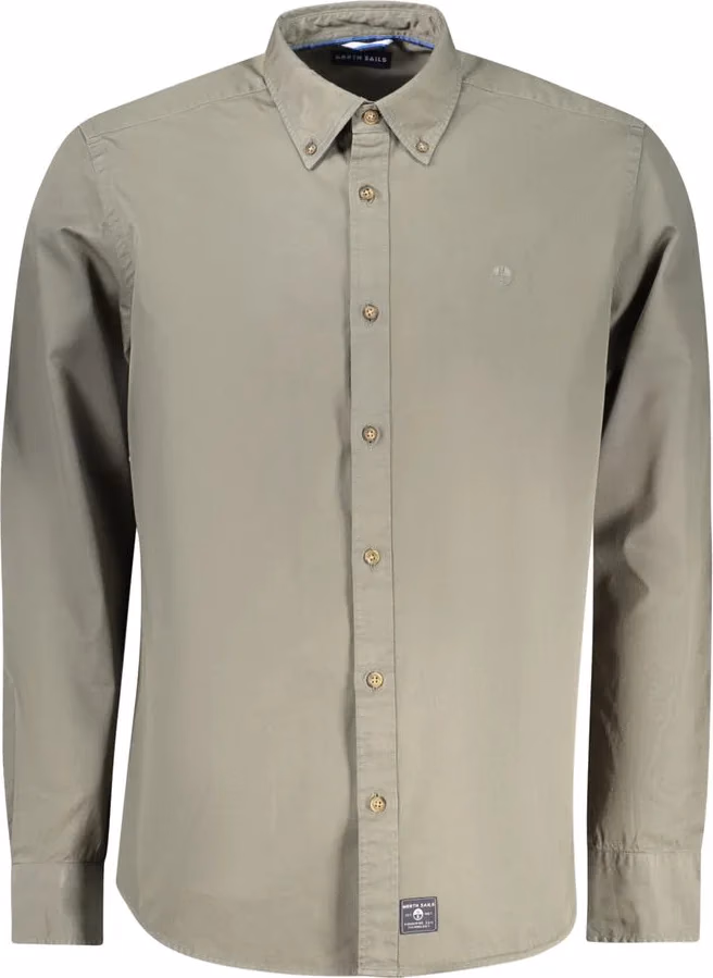 North Sails Verde Cotton Men Shirt