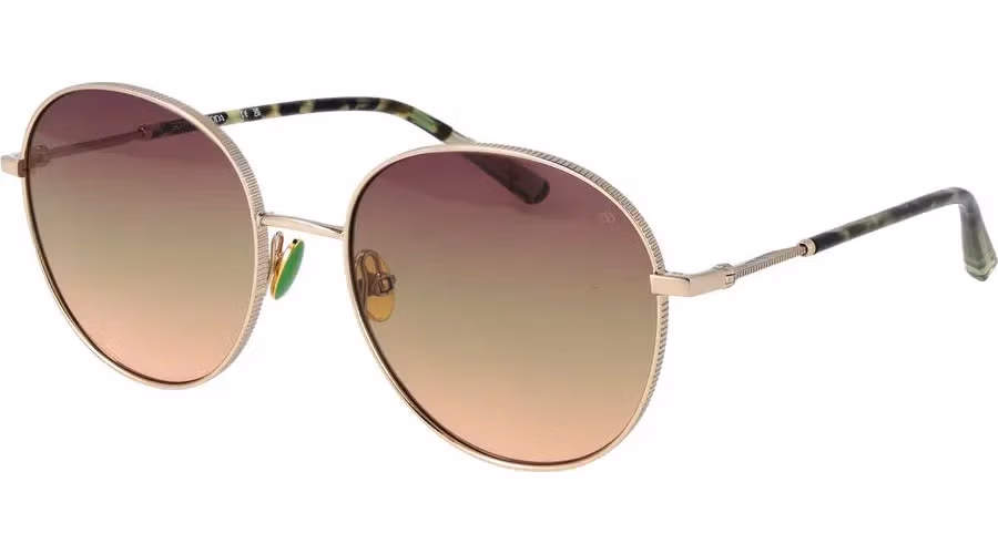 Scotch & Soda Rose Gold Metal Sunglasses